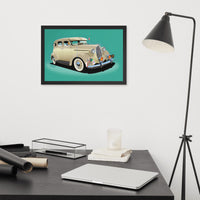 37 Plymouth Framed poster