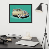 37 Plymouth Framed poster