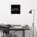 53 Chevy "La Bruja" Chopped Framed poster