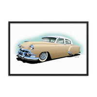1953 Chevrolet Framed poster