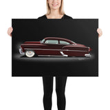 53 Chevy "La Bruja" Chopped Poster