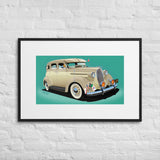 37 Plymouth Matte Paper Framed Poster With Mat