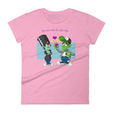 "We were made for each other" Women's short sleeve t-shirt